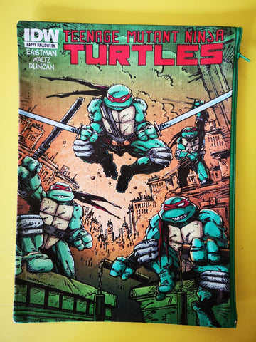 Ninja Turtles cartoon cover clutch