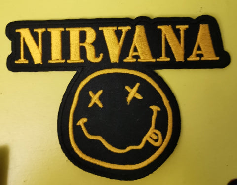 Nirvana 5 Embroidered Iron on Patch