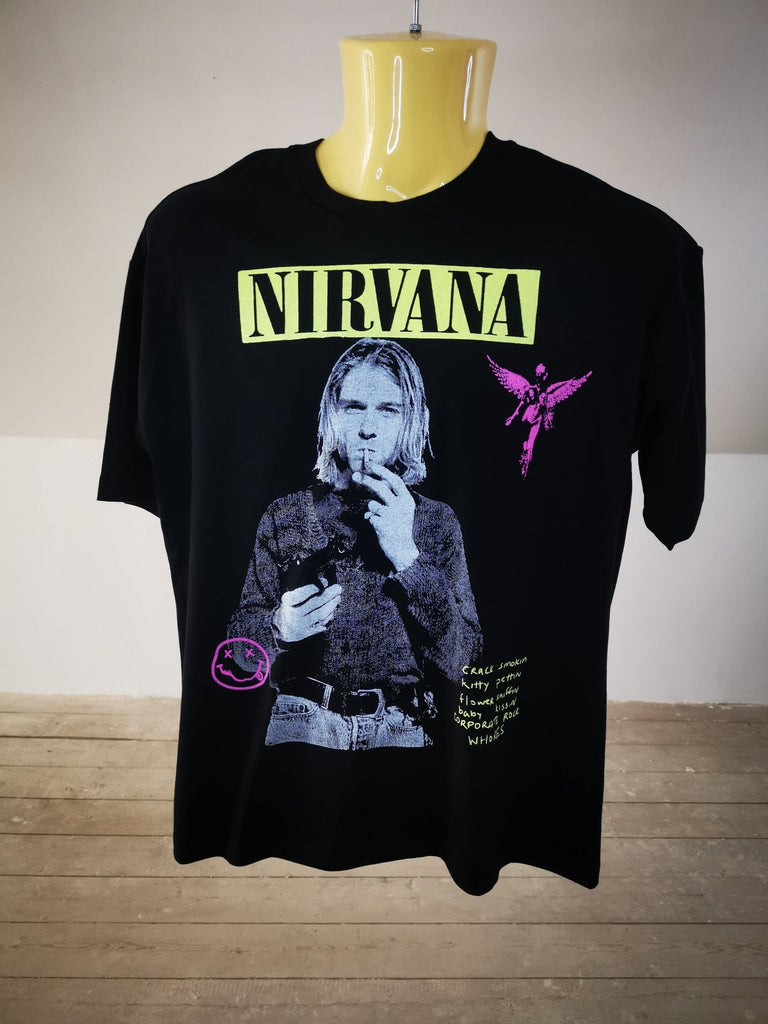 Nirvana Black Tshirt - Kwaitokoeksister South Africa