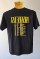 Nirvana Double Sided Black T-shirt