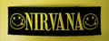 Nirvana long Embroidered Iron on Patch - Kwaitokoeksister South Africa