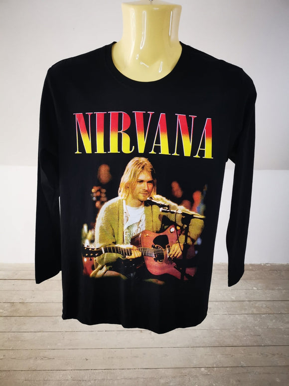 Nirvana Long Sleeve T-shirt - Kwaitokoeksister South Africa
