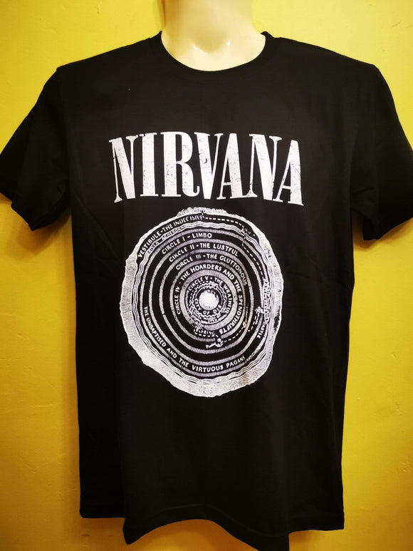 Nirvana T-shirt Black with White - Kwaitokoeksister South Africa