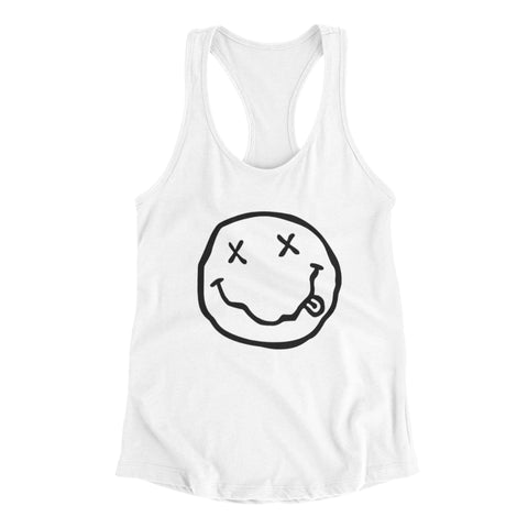 Nirvana White Tank Top