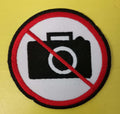 No Photo Embroidered Iron on Patch