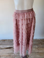 Off Pink Tulle Skirt