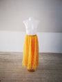 Orange Tulle Skirt