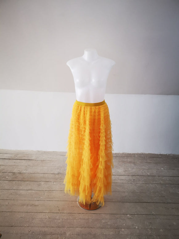 Orange Tulle Skirt - Kwaitokoeksister South Africa