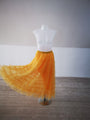 Orange Tulle Skirt