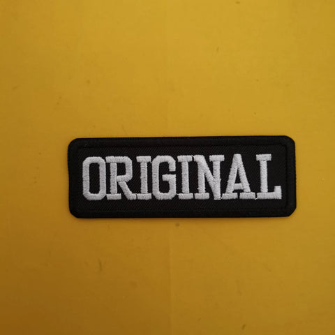 Original Iron on Patch