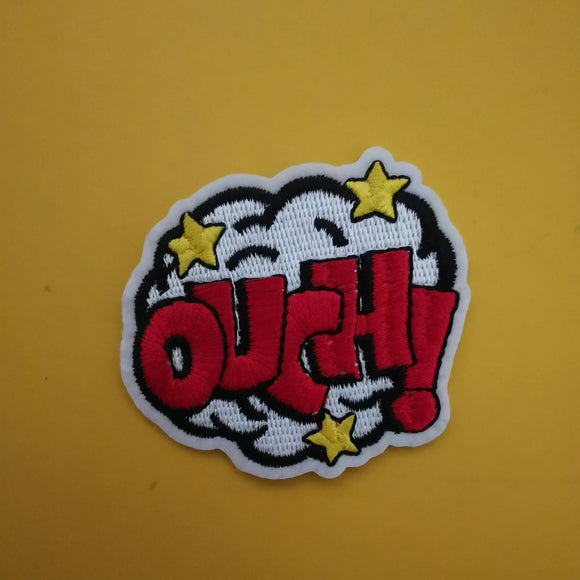 Ouch Iron on Patch - Kwaitokoeksister South Africa