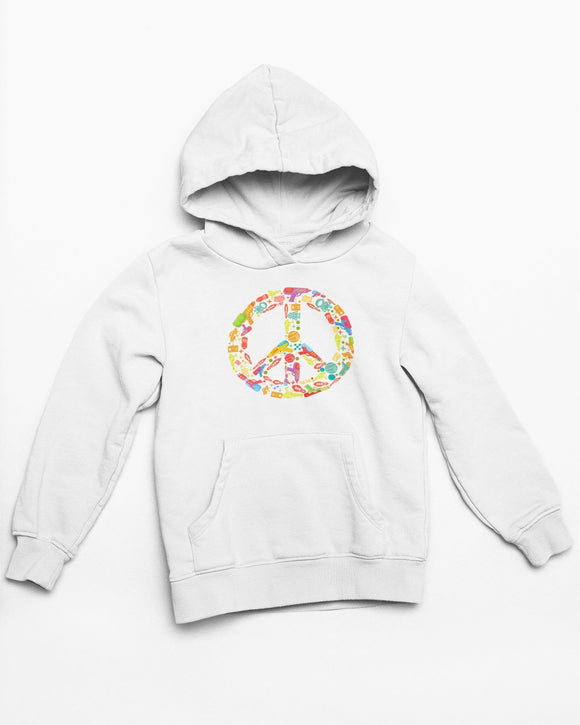 Peace sign Hoodie - Kwaitokoeksister South Africa