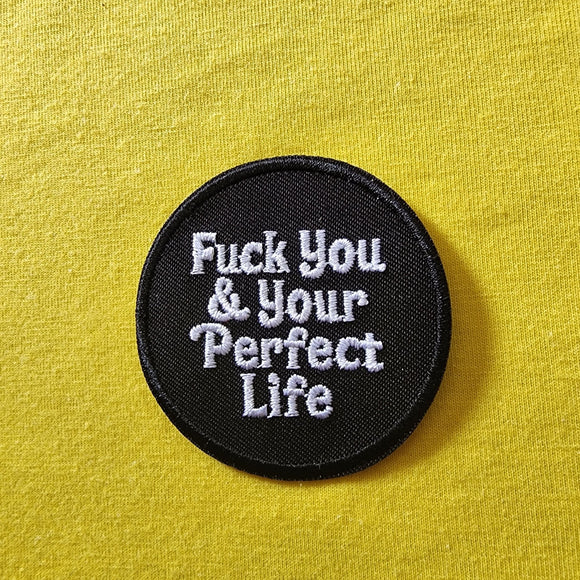 Perfect Life Iron on Patch - Kwaitokoeksister South Africa