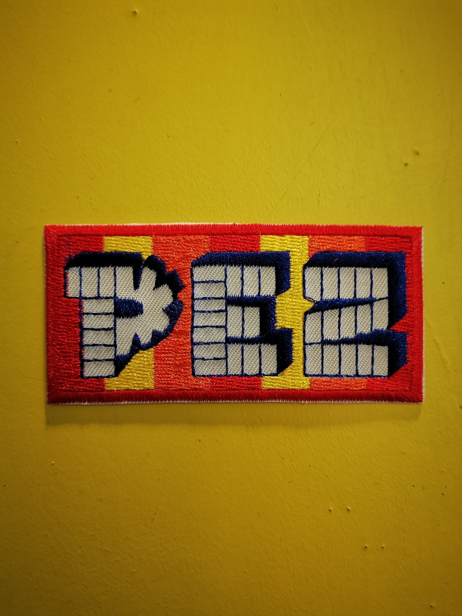 PEZ Embroidered Iron on Patch