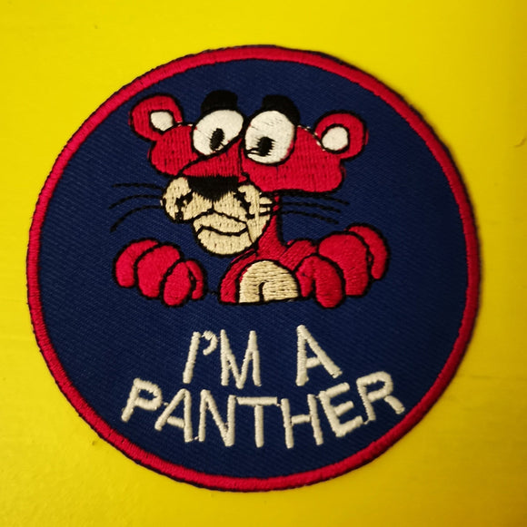Pink Panther Embroidered Iron on Patch - Kwaitokoeksister South Africa