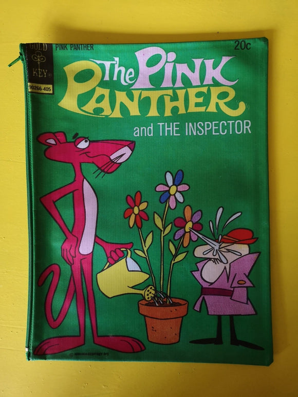 Pink Panther green Cartoon cover clutch - Kwaitokoeksister South Africa