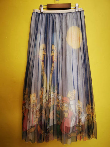 Printed Tulle Skirt 3