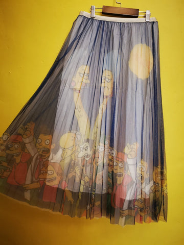 Printed Tulle Skirt 3