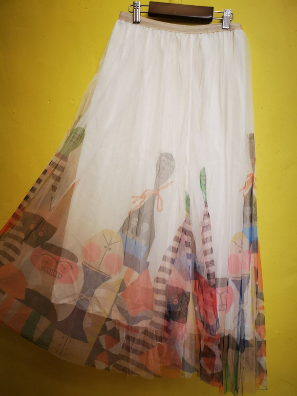 Printed Tulle Skirt 5 - Kwaitokoeksister South Africa