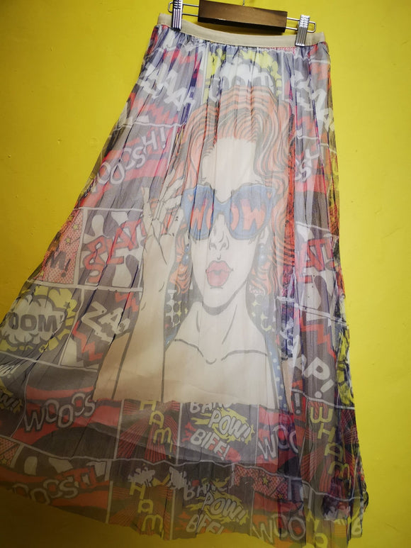 Printed Tulle Skirt 7 - Kwaitokoeksister South Africa