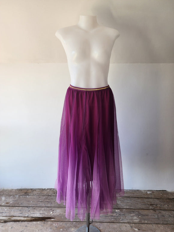 Purple ombre Tulle Midi Skirt - Kwaitokoeksister South Africa