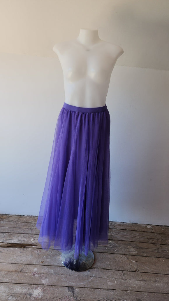 Purple Tulle Midi Skirt - Kwaitokoeksister South Africa