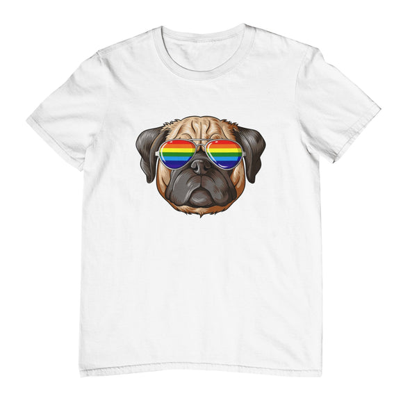 Rainbow Dog White T-Shirt - Kwaitokoeksister South Africa