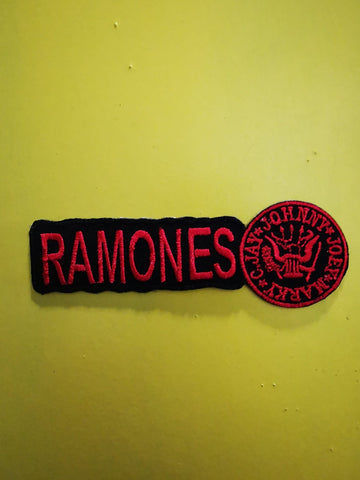 Ramones 1 Embroidered Iron on Patch
