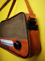 Retro Radio Brown bag