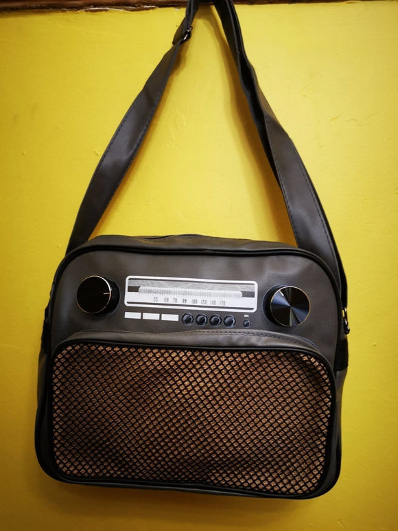 Retro Radio Small Black bag - Kwaitokoeksister South Africa