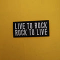 Rock Iron on Patch