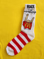 Rock McDonald White Socks