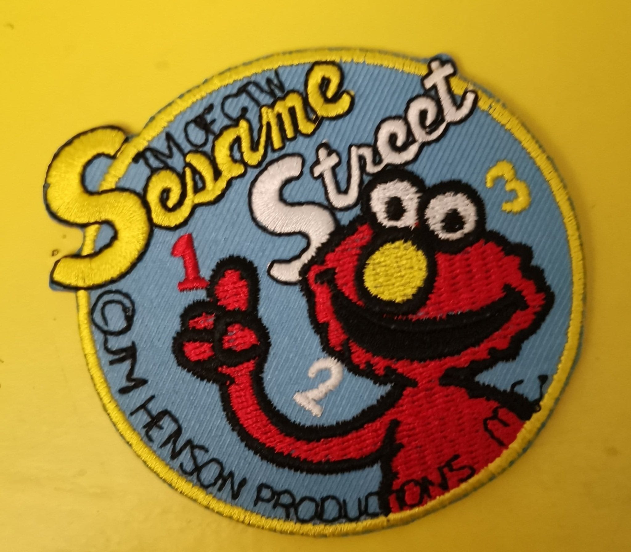 Sesame street Embroidered Iron on Patch