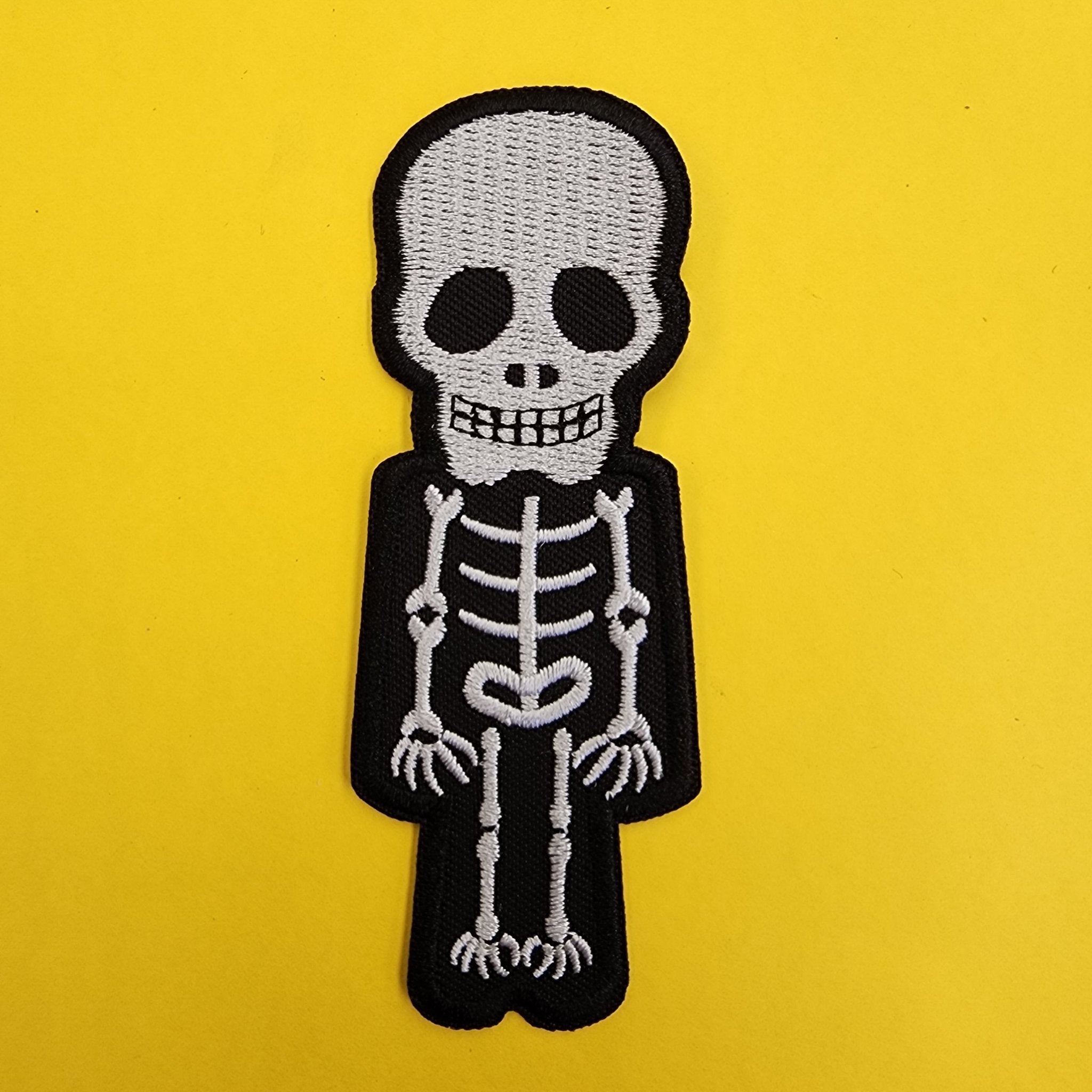 Skeleton Iron on Patch