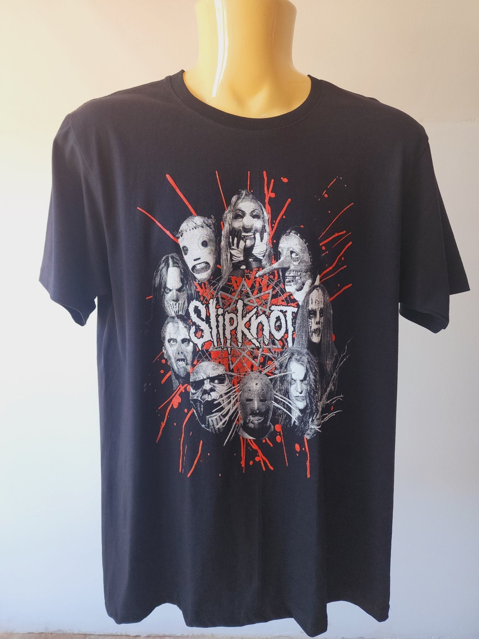 Slipknot 2001 Iowa Album Shirt Slipknot Tシャツ2001 DOUBLE SIDE