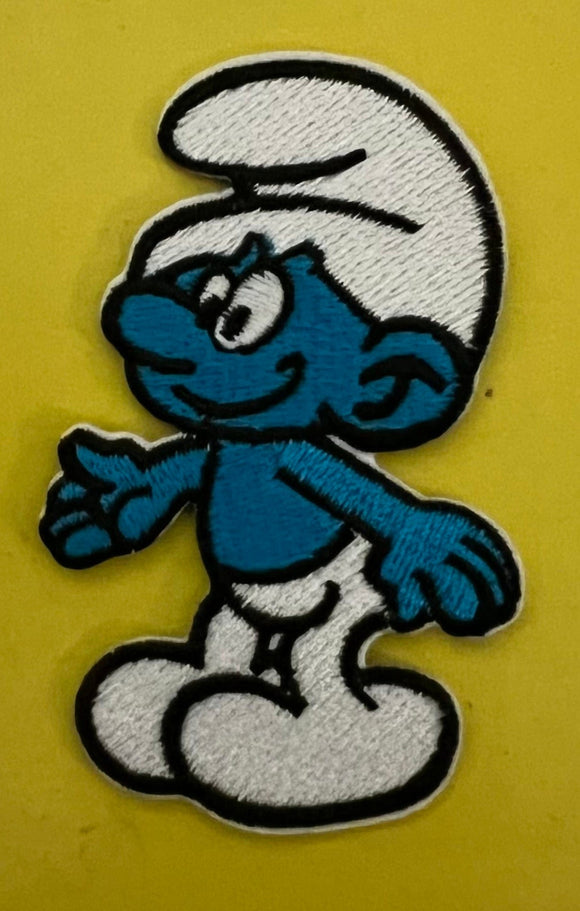 Smurf Iron on Patch - Kwaitokoeksister South Africa