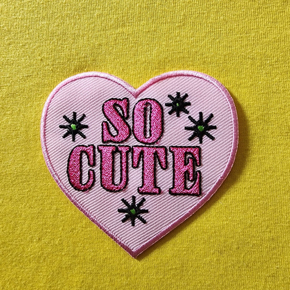 So Cute Iron on Patch - Kwaitokoeksister South Africa