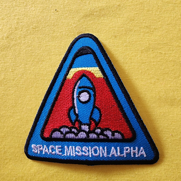 Space Mission Iron on Patch - Kwaitokoeksister South Africa