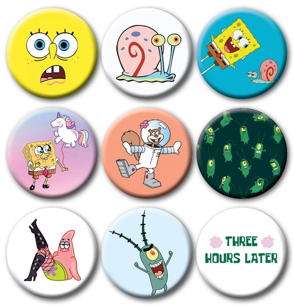 Spongebob Pins Collection - Kwaitokoeksister South Africa
