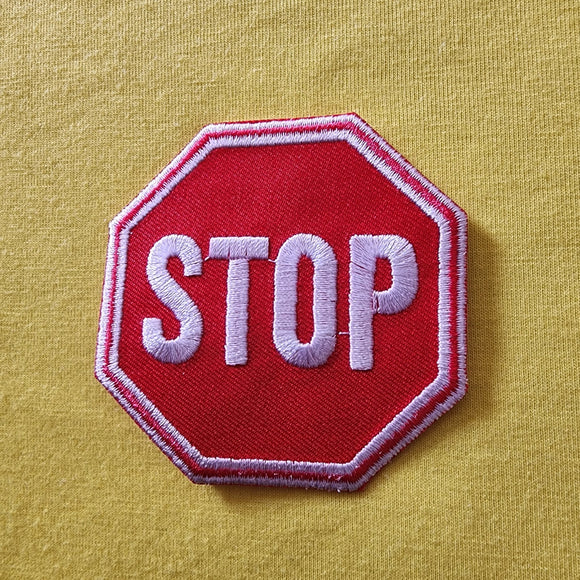 Stop Iron on Patch - Kwaitokoeksister South Africa