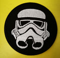 Stormtrooper Embroidered Iron on Patch