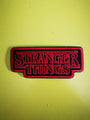 Stranger Things Black Embroidered Iron on Patch