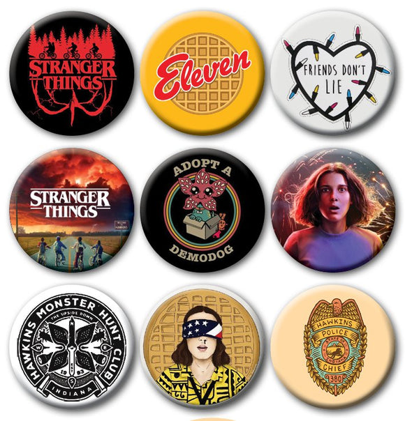 Stranger Things Pins Collection - Kwaitokoeksister South Africa