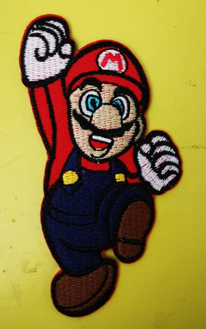 Super Mario Embroidered Iron on Patch