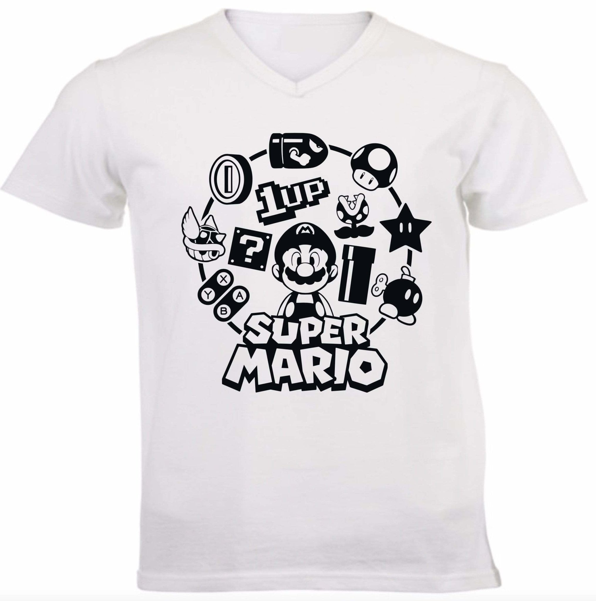 Super Mario V-neck T-Shirt