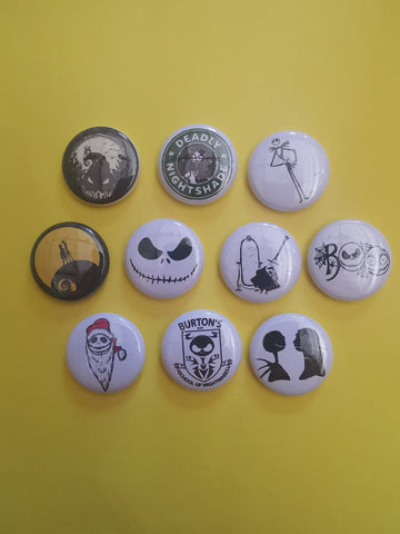 The Nightmare Before Christmas Pins Collection