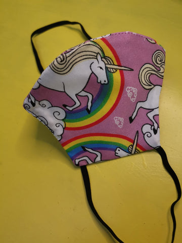 Unicorn Pink Dome Blue (reversible)
