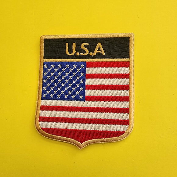 US Flag Iron on Patch - Kwaitokoeksister South Africa