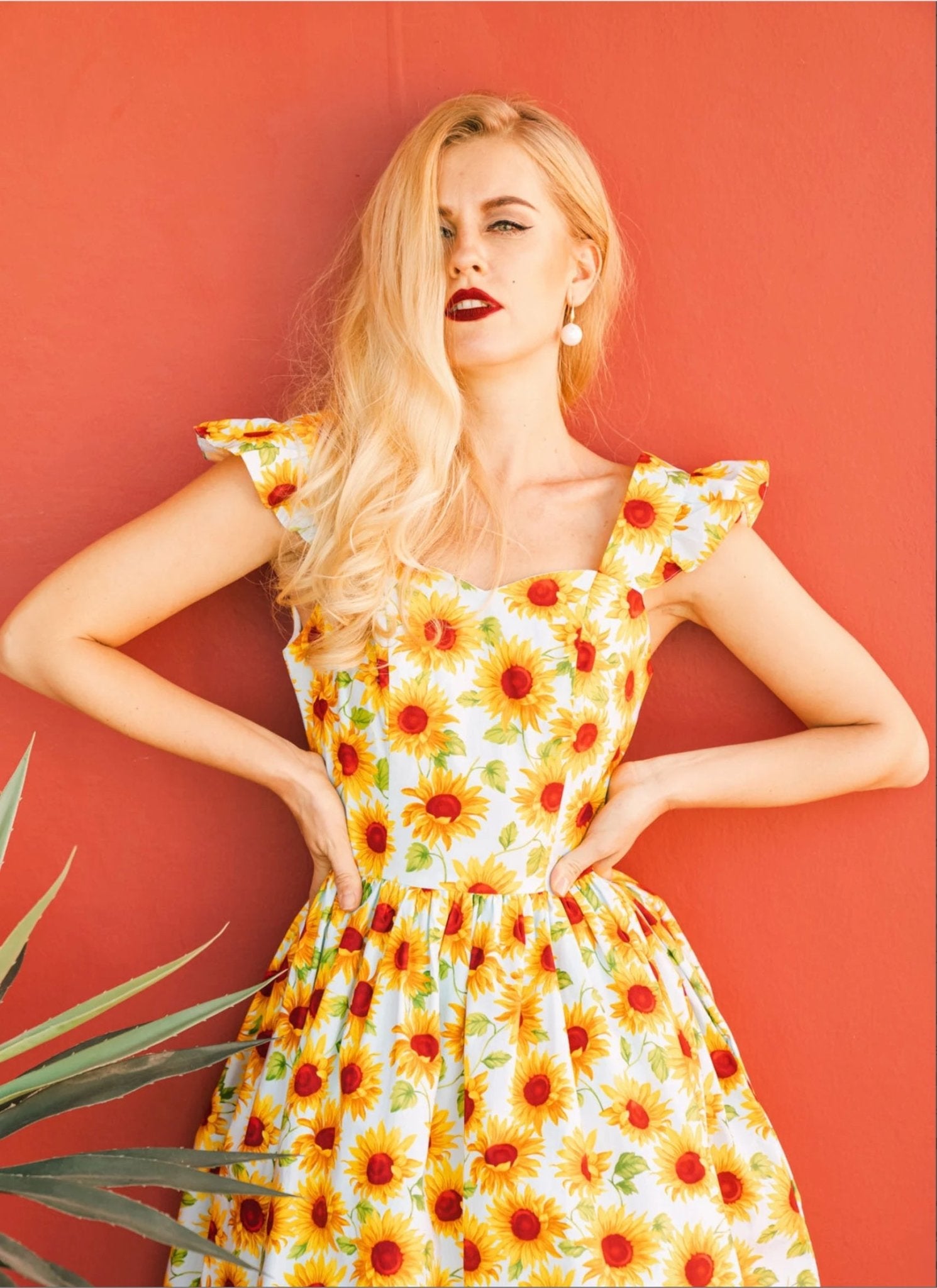 Vintage-inspired Pin-up Dress