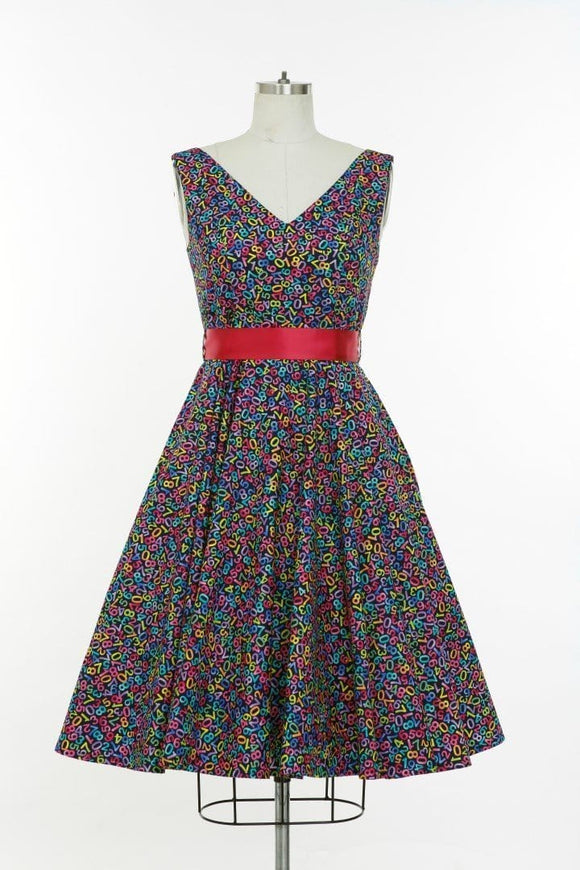 Vintage-inspired Pin-up Dress - Kwaitokoeksister South Africa